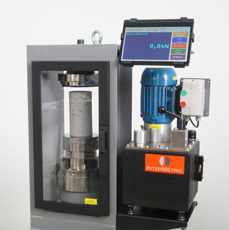 Máquina para ensaio de concreto iM-unique modelo 2123